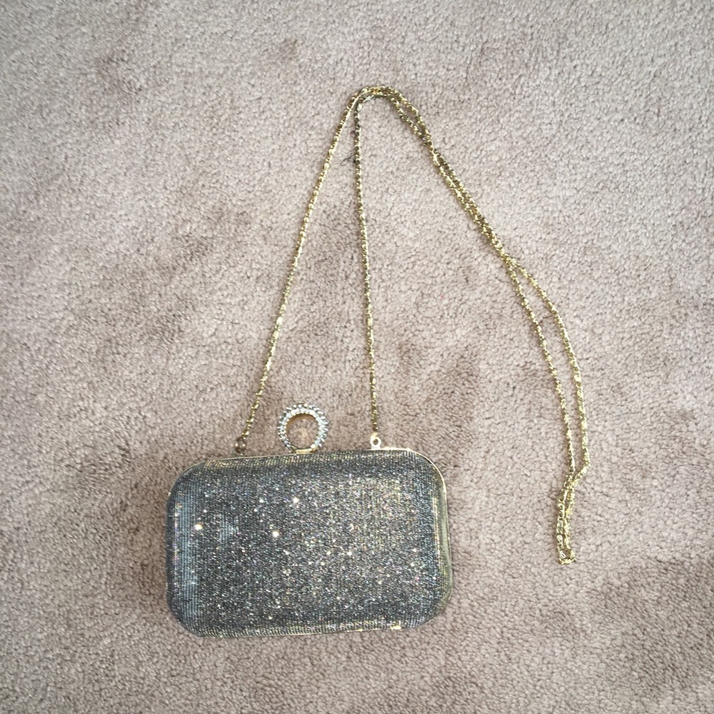 Sparkly clutch